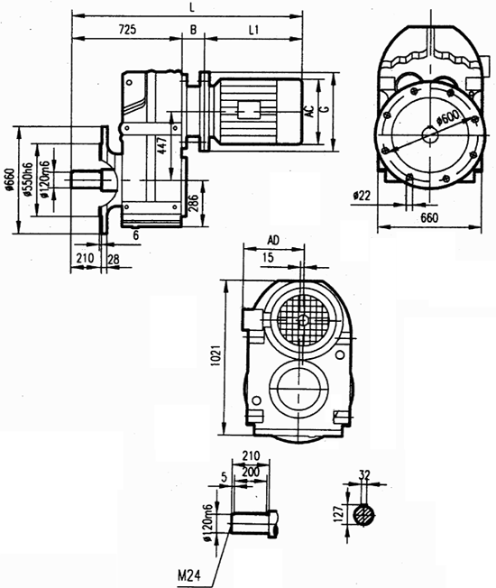 GFF157安装结构尺寸